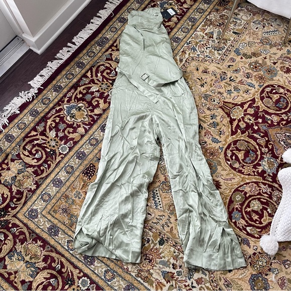 NICHOLAS Silky Jumpsuit Belted - Picture 6 of 13